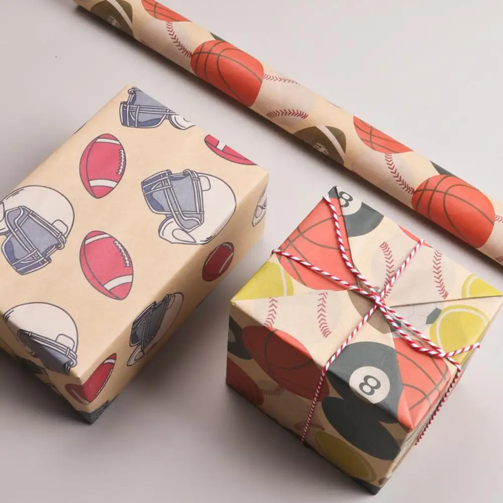 
Wholesale Brown Kraft Paper Gift Wrapping Paper 