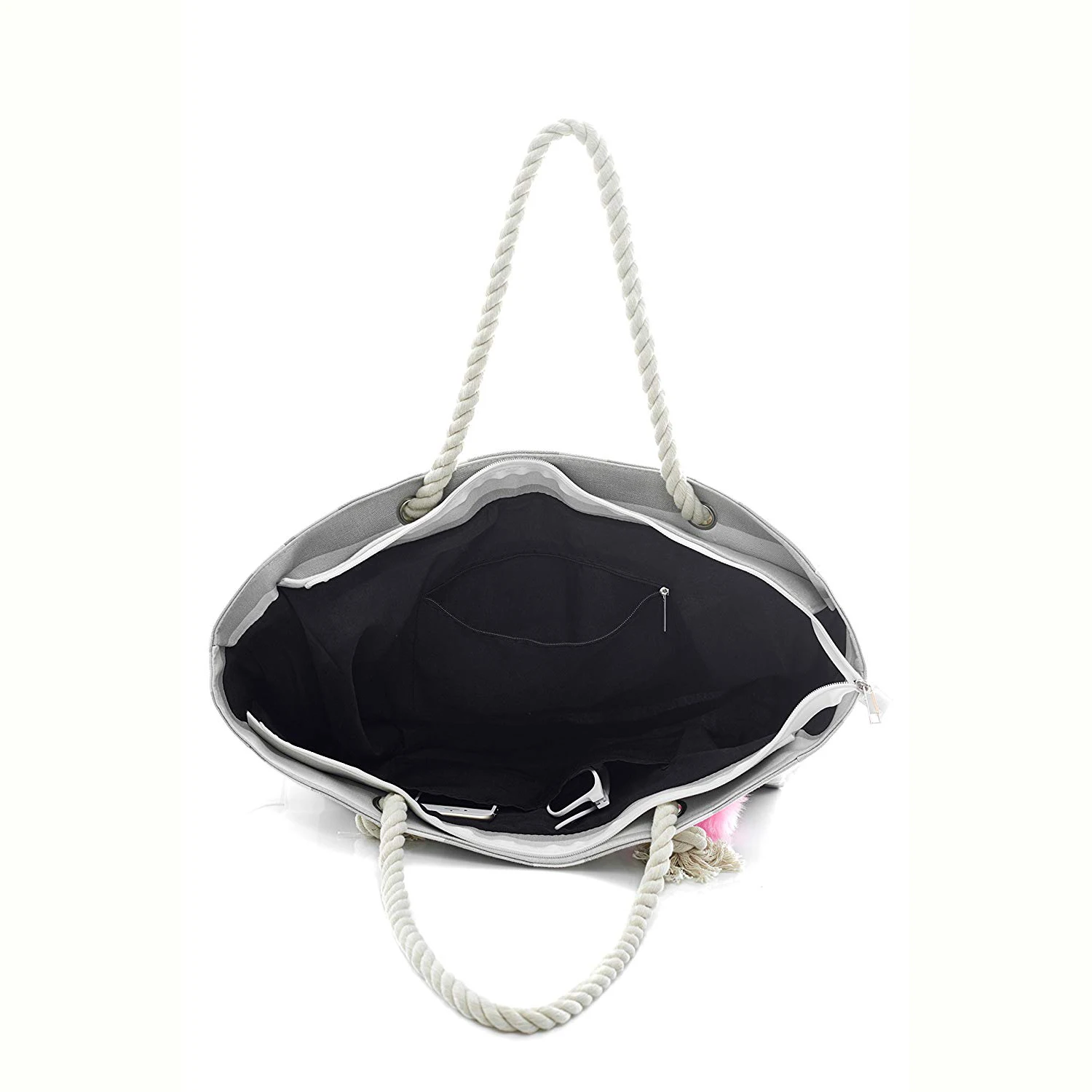 Designer Style Hand Bags Ladies Handbag Custom Stripes Shopping Canvas Tote Bag With Cotton Handles Beach Bag Women