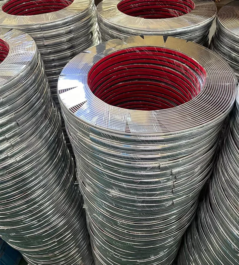 PH Gold Silver PVC Furniture Decorative Strip Sofa Base Edge Plastic Edge Sealing Strip