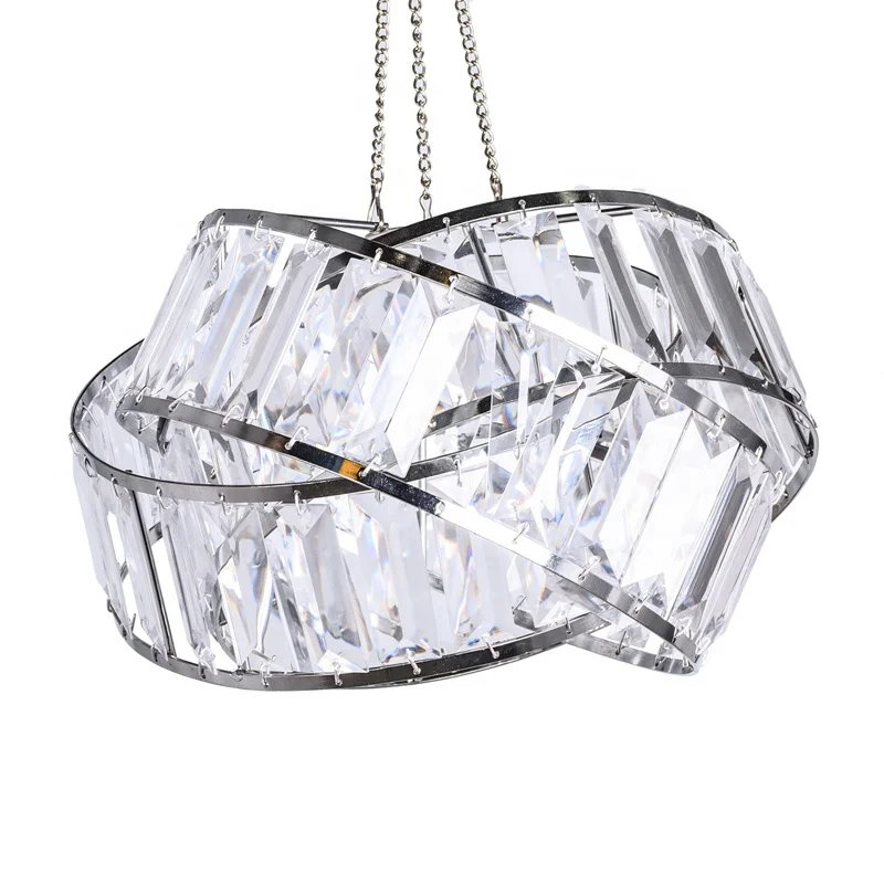 Modern ceiling lamp chandelier chrome chandelier