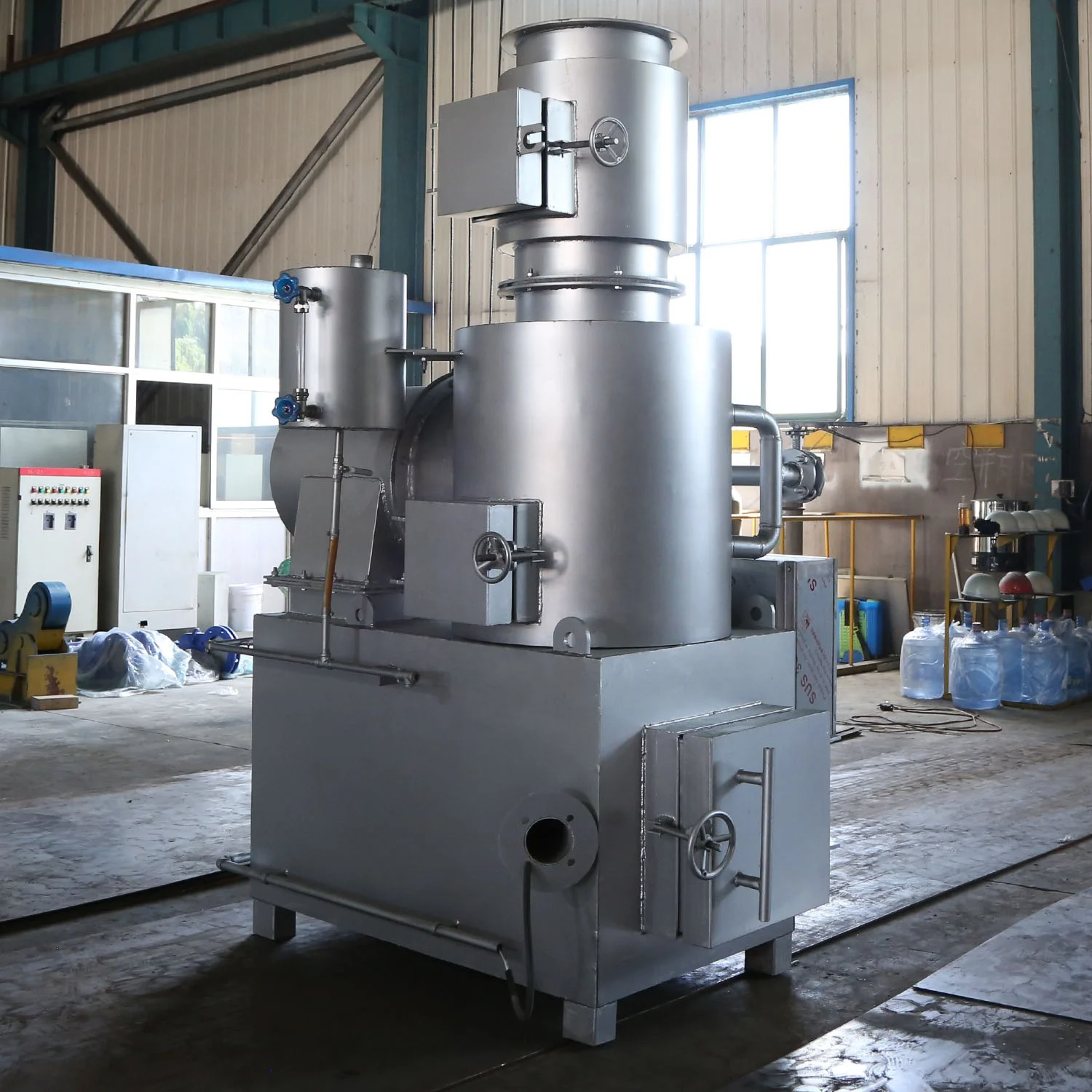 smokeless dual chamber clinical Hospital medical waste incinerator factory manufacturer with CE ISO