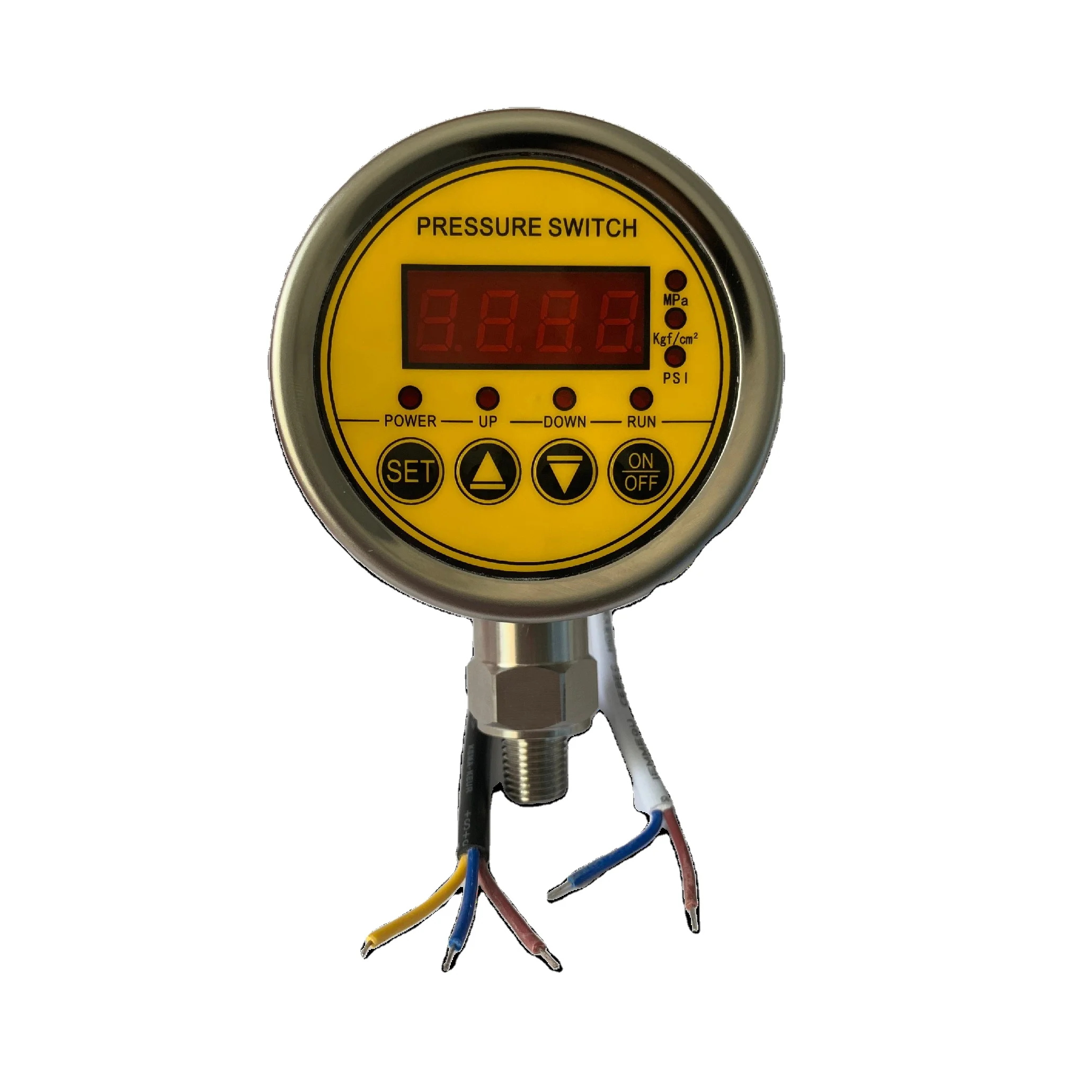 Ivanper new product water gas oil digital pressure gauge  pressure gauge controller with best price