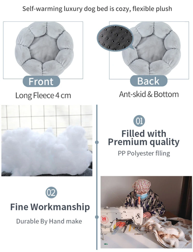 easy clean dropship large pet bed 2in1 veterinary camping waterproof outdoor portable rustic pet bed