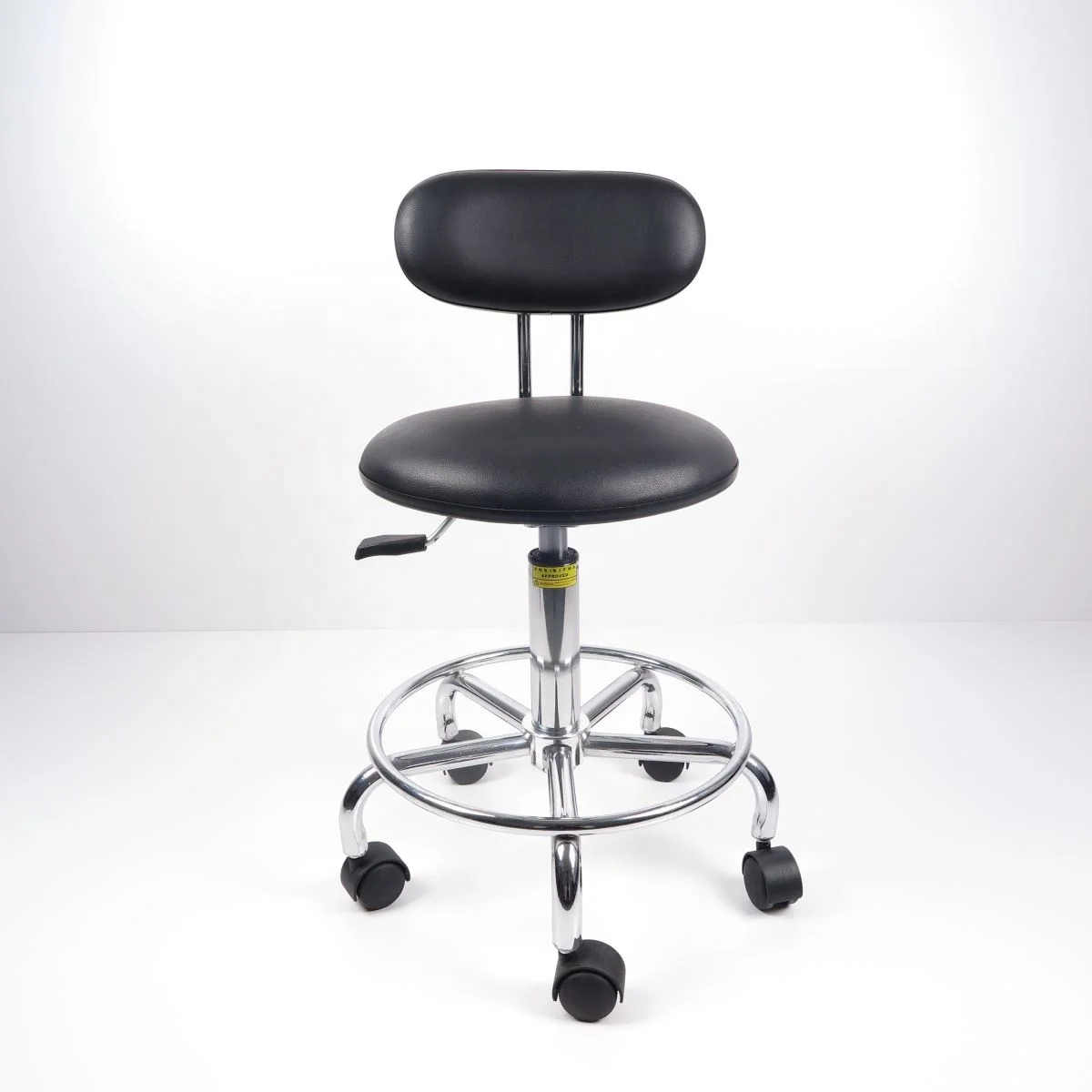 Workshop Anti Static ESD Synthetic Leather Vinyl Task Chair