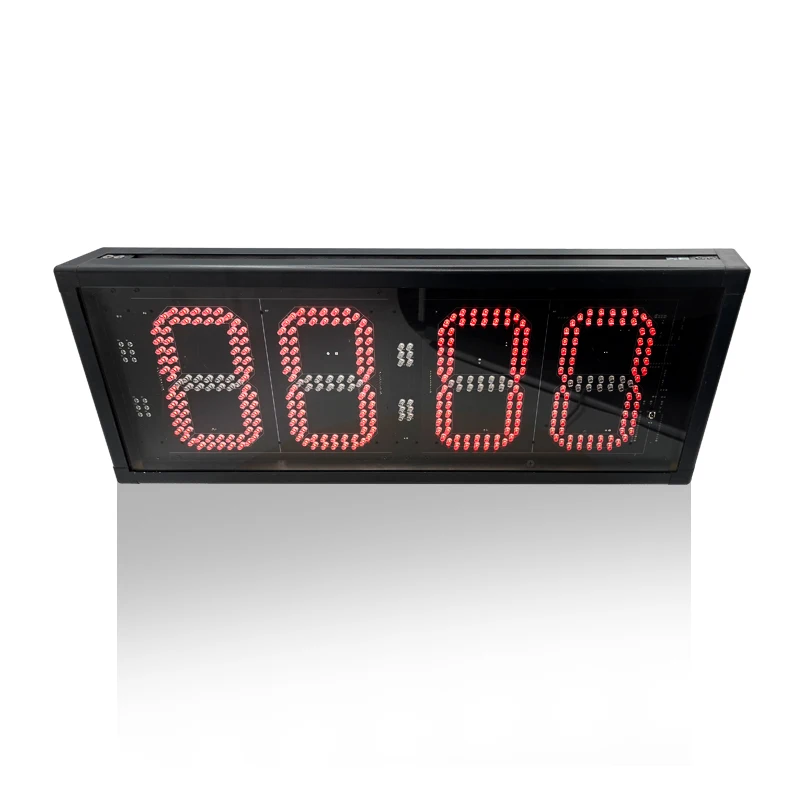Jinling Shiyin 7 Inch 4 Digits Marathon LED Timer 0utdoor Countdown Race Clock With Remote Control