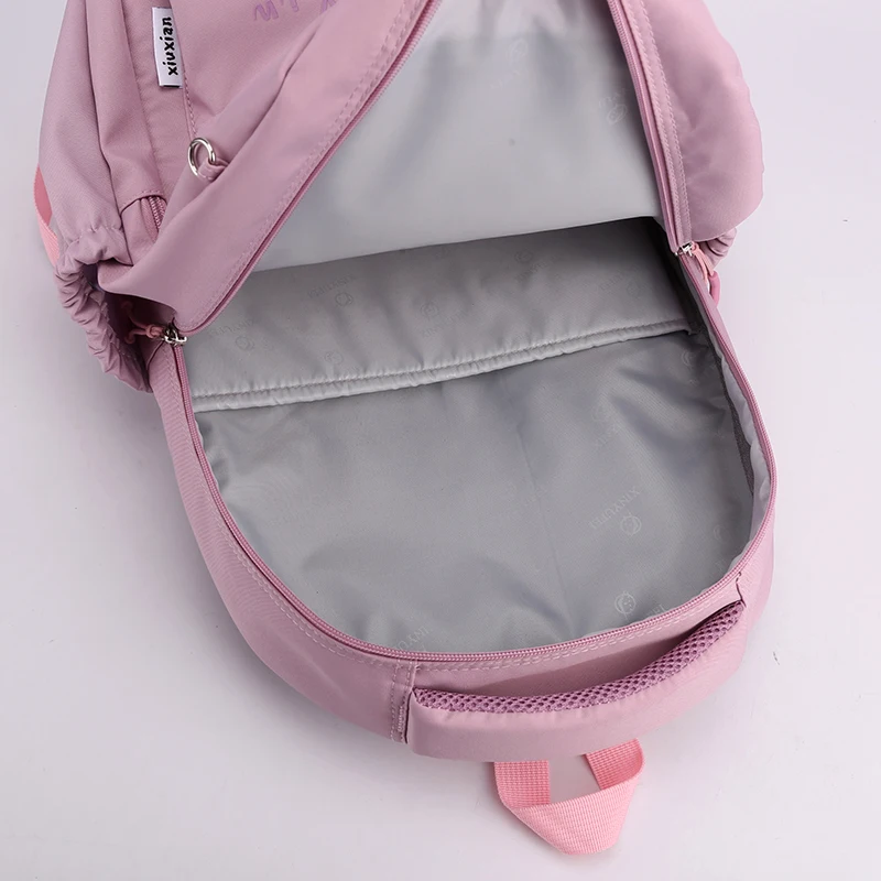 Оптовая продажа, популярный водонепроницаемый детский школьный рюкзак для девочек с мультипликационным принтом, детская школьная сумка