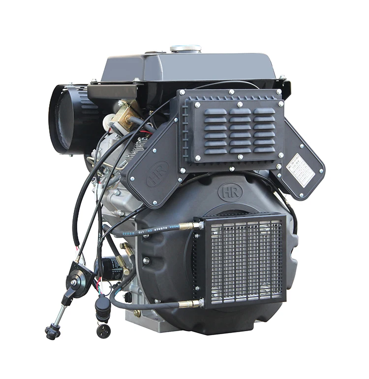 new model 30hp 16kw air cooled twin cylinder 2 cylinder diesel engine mount 2V98 (62023191100)
