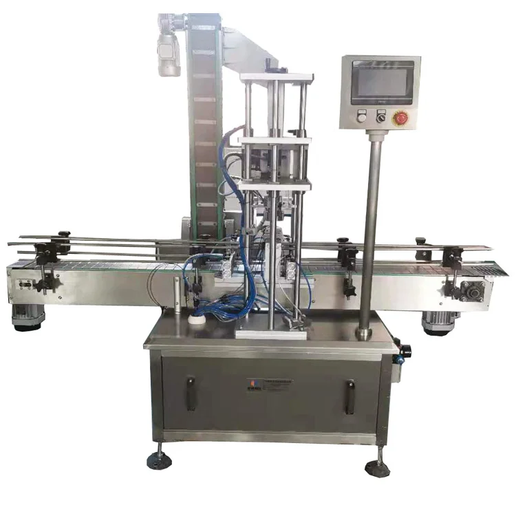 JF D902 Fully Automatic Bottle Capping Rotating Machine Plastic Mexico Spain Key Germany Power Packaging Food Technical Air Flat