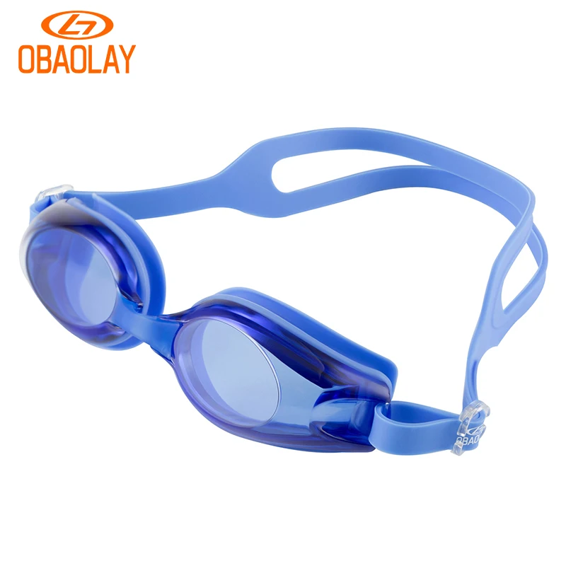  On Sale UV400 Swimming Glasses Anti- fog Goggles Waterproof Sport 3 Detachable Nose Pads For Men