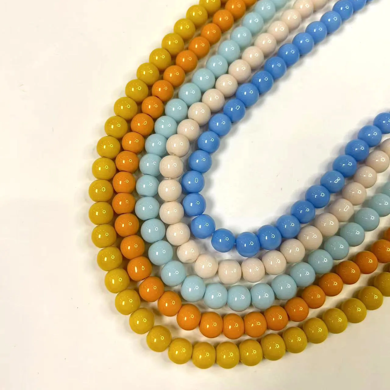 3mm 4mm 6mm 8mm 10mm 12mm 14mm pink blue green black bracelet accessories diy charms glass beads color