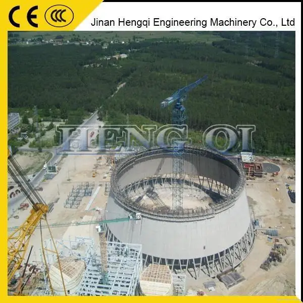 China Hengqi to sell quality 8 tons 60m boom length tower crane Qtz125 price