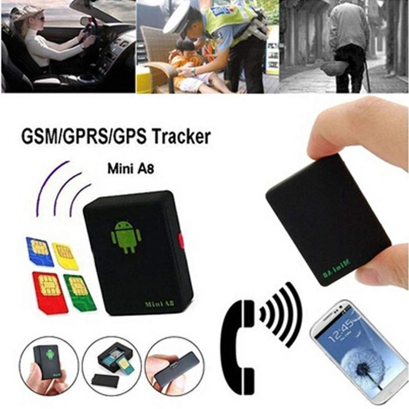 New GPS Tracker Mini A8, Mini Global Real Time GSM/GPRS/GPS Tracking Device  tracker