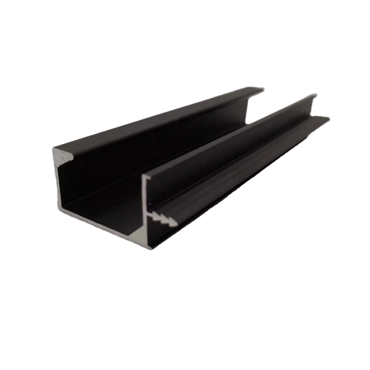 Luxury Modern Kitchen Cabinet G Shape Handle Aluminum Profile hidden Furniture Pull Handle