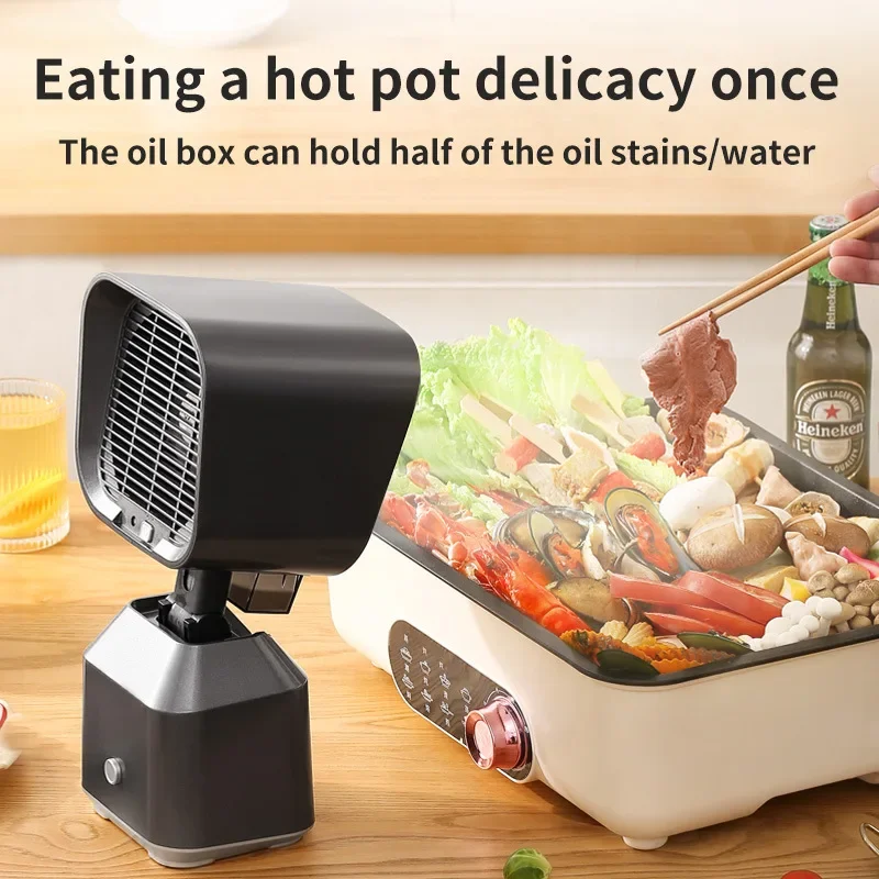 Small Household Range Hood Table Top Barbecue Portable Range Hood Large Suction Range Hood For Household Kitchen Ventilator