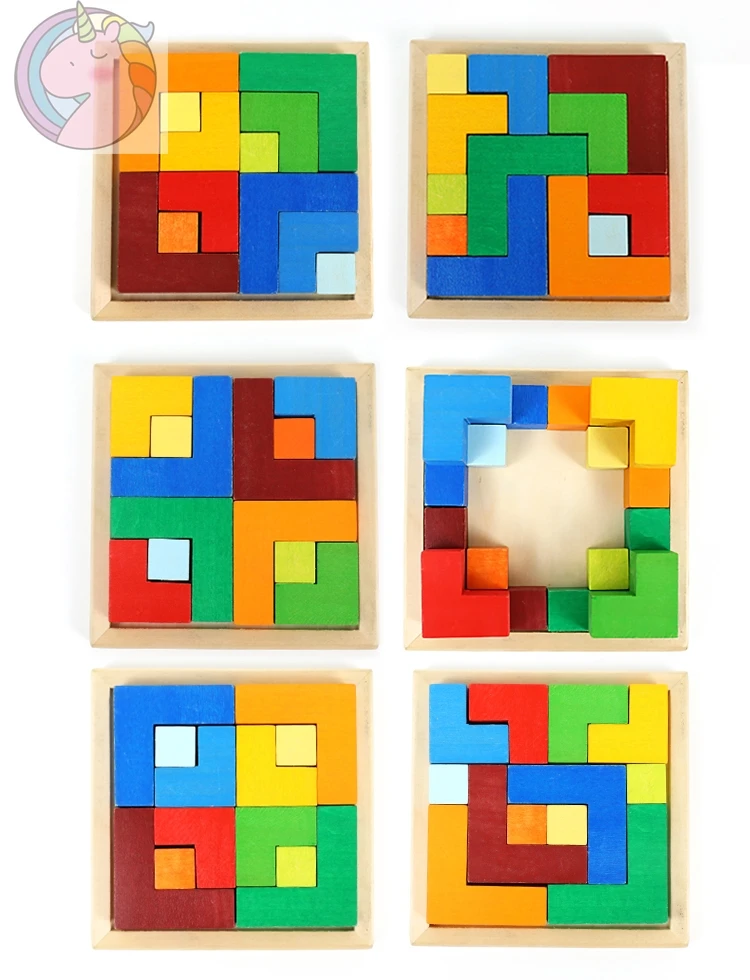 Factory direct sale Wooden Puzzle Jigsaw educational toys games custom kids kitchen  toys and other toys  parts