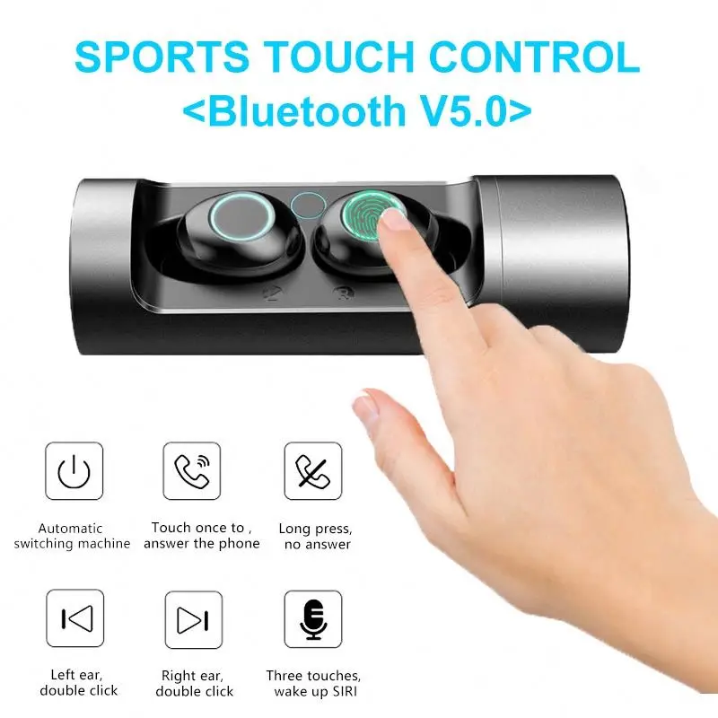 Original Wholesale Hot Sale I7s wireless earphones & headphones waterproof with charging box Tws stereo earphones