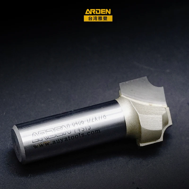 Arden Dye Belly Cleaning Knife Woodworking Milling Cutter Slotting Tool Trimming Machine Head Engraving Machine Router Bit