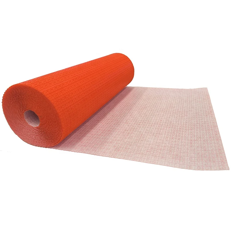 Crack Resistant Diitra Like Decoupling Mat North America cUPC ANSI A118 10 Anti-Crack Tile Floor Waterproof Mat Anti Mold