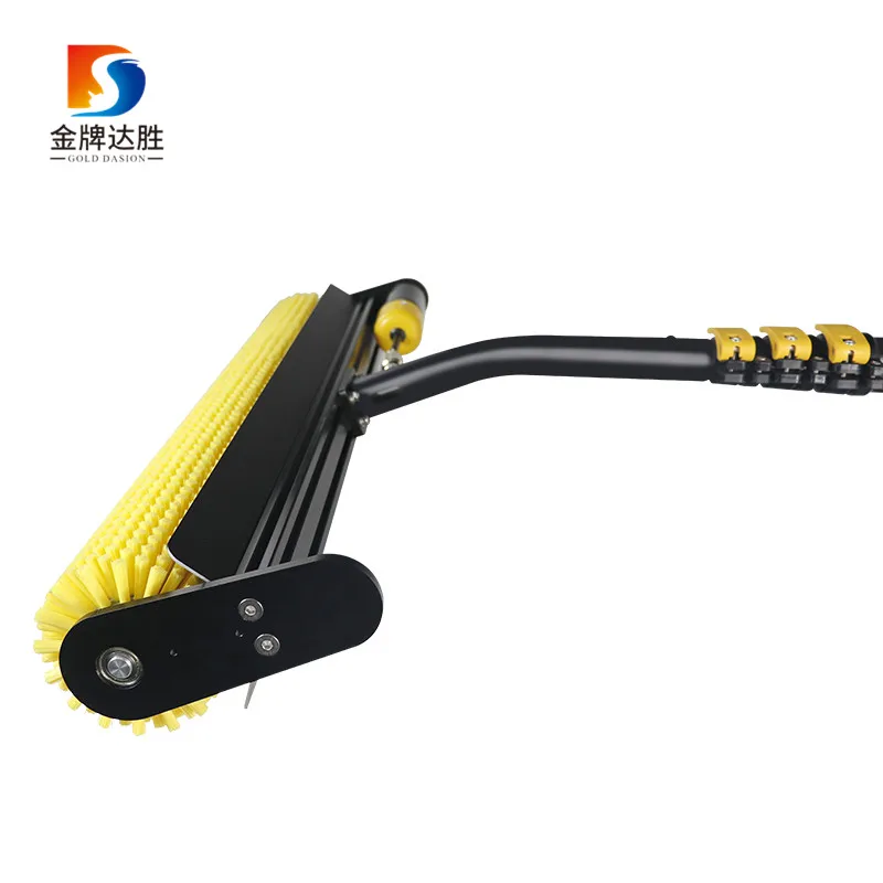 Solar Panel Cleaning Washing Machine Automatic Brush With Roller Brush cleaning