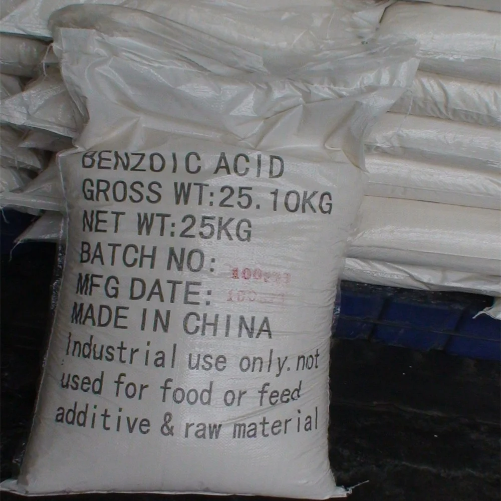 tech grade benzoic acid perfume compound for incense