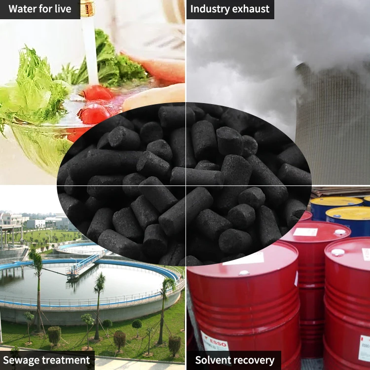 Chemical Formula Production Coal Based Columnar Activated Carbon for Air Filter