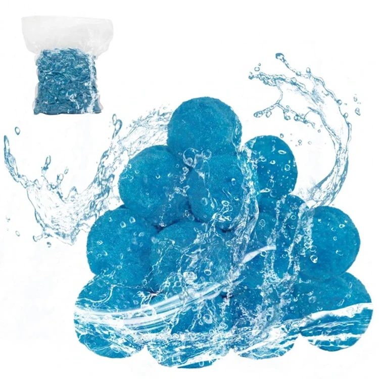 Eco-friendly Pool Cleaning Filter Polyester Fiber Ball