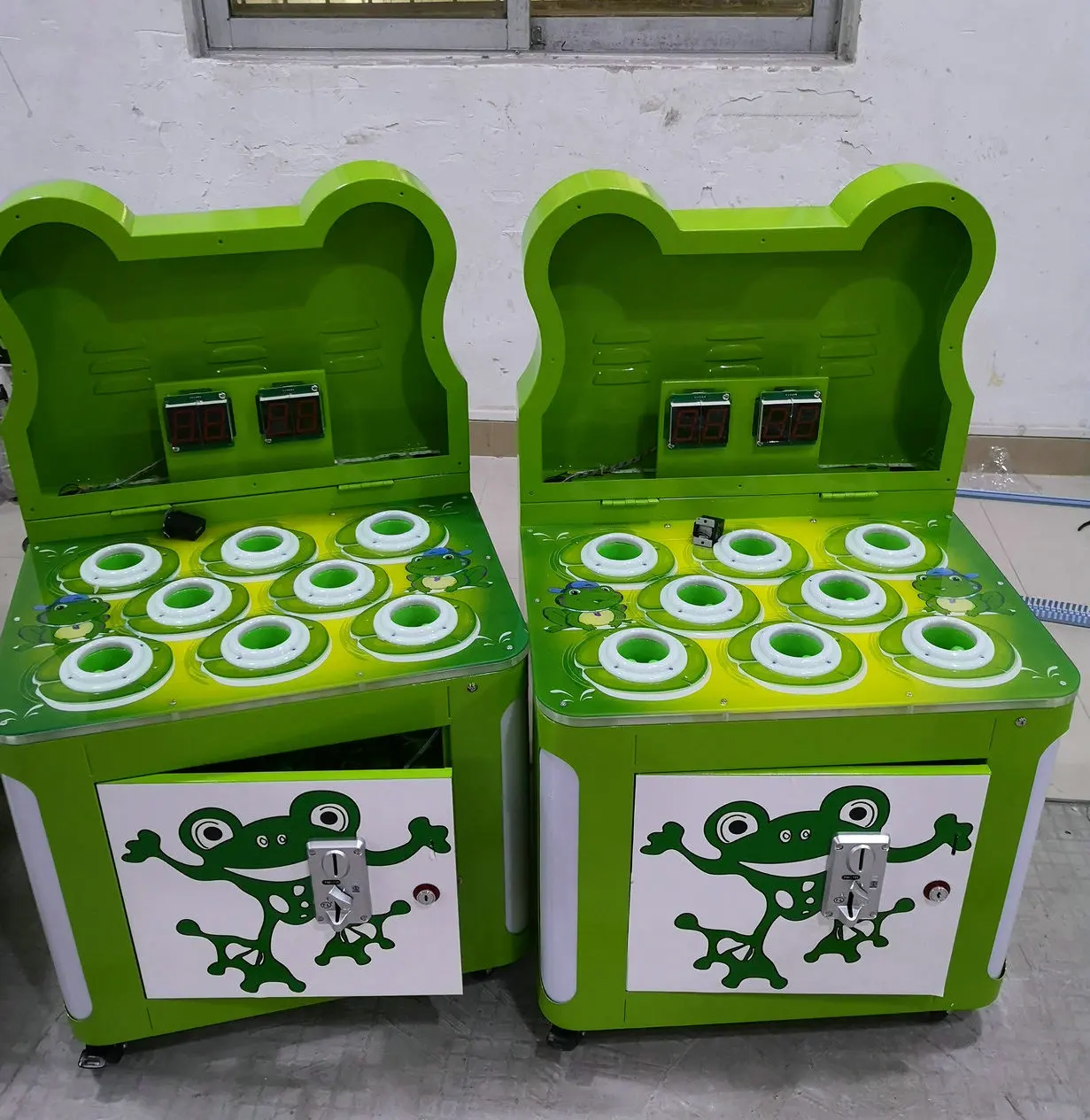 Hit frog hammer game kids hammer game kids play hammer game machine