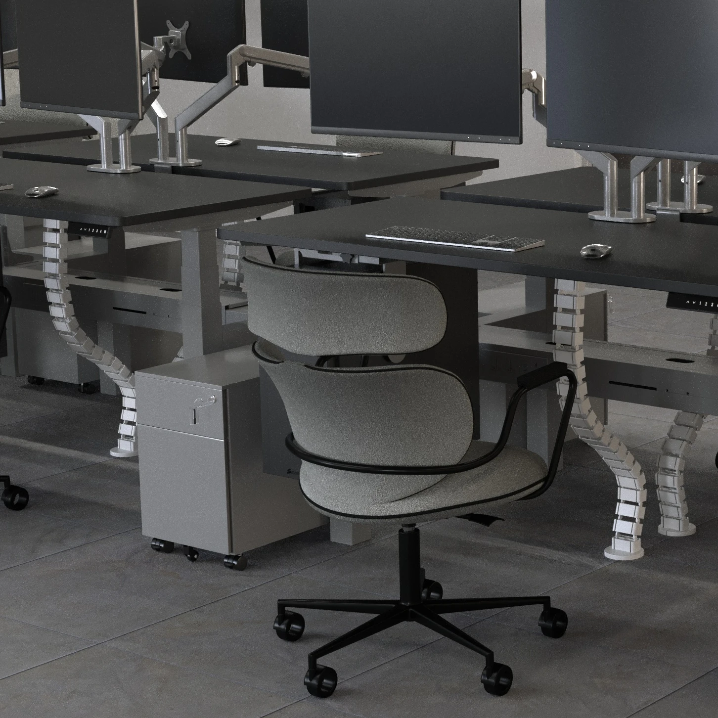 Snake Cable Management For Office Desk office Table Cable Management Plastic Cable Tray Cover