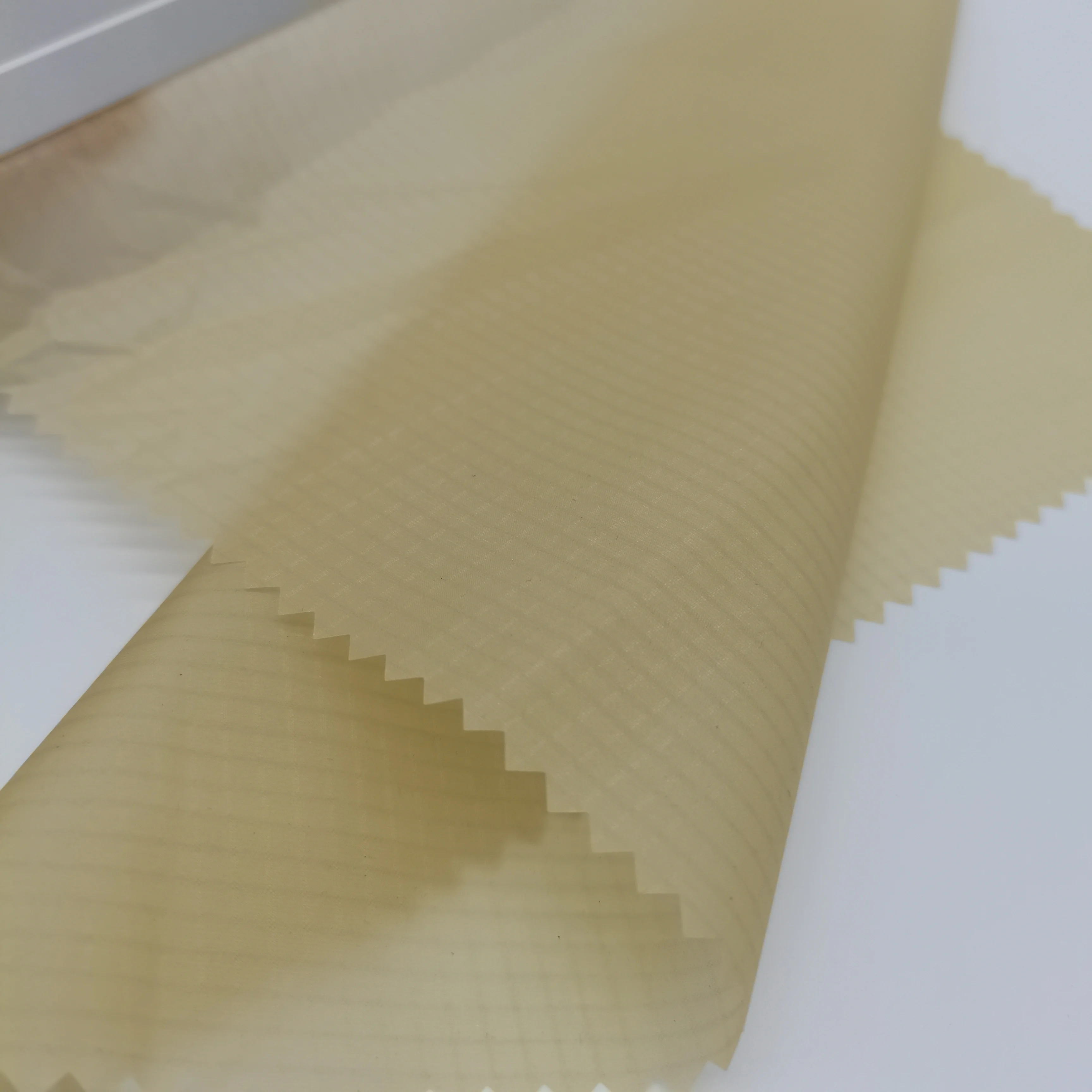 15d*15D*410T  Full Dull Fabric 100% Nylon Double Sided ribstop Fabric UV protective