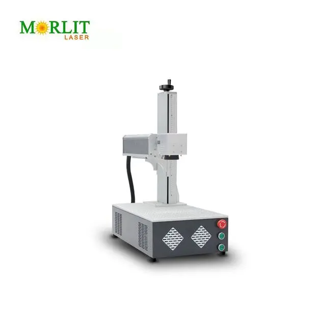 30W 50W Split  Fiber Laser Marking Machine  Raycus Jpt Fiber Laser Marking Engraving Metal Jewelry