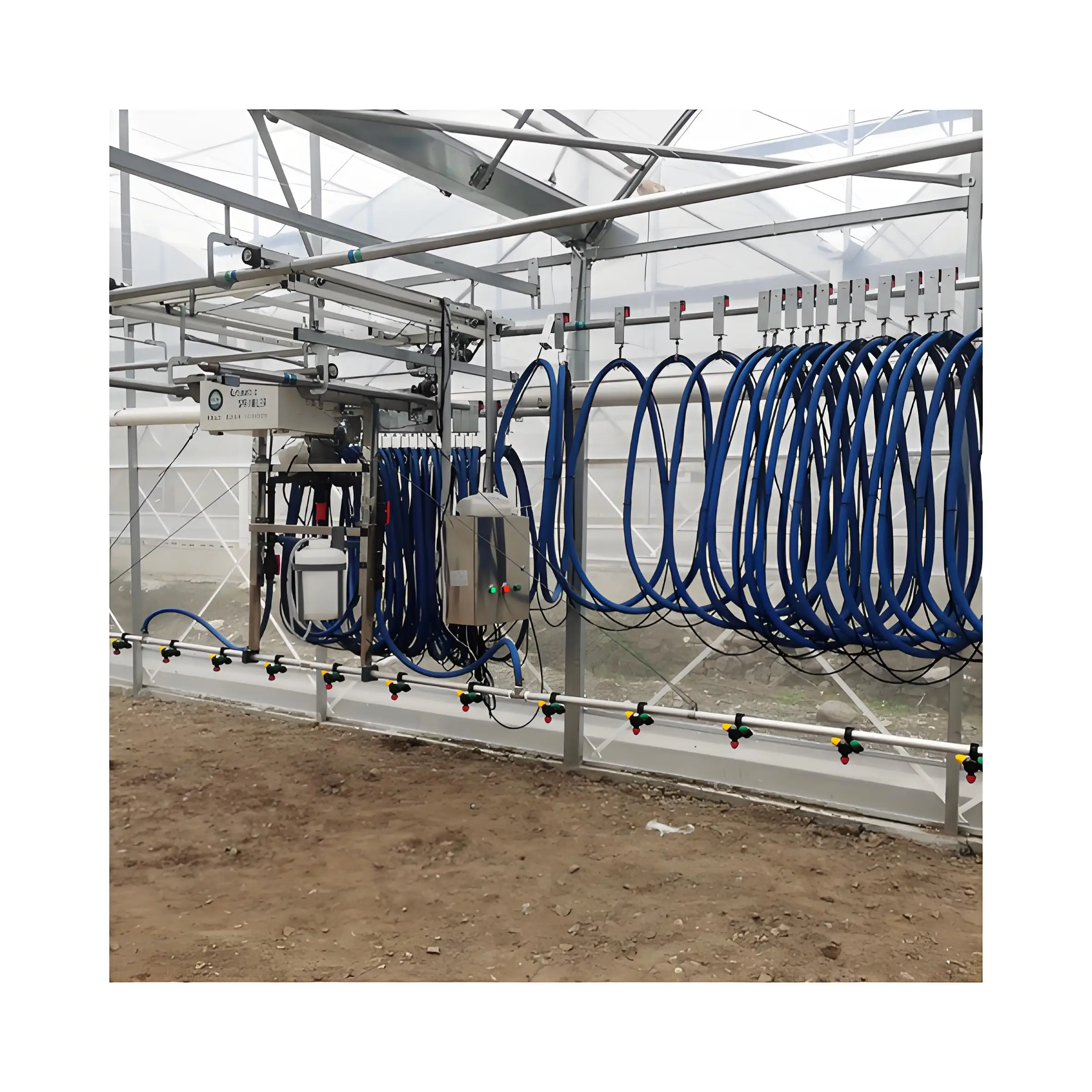 Movable Spray Irrigation System for Agricultural Greenhouses Greenhouse Equipment