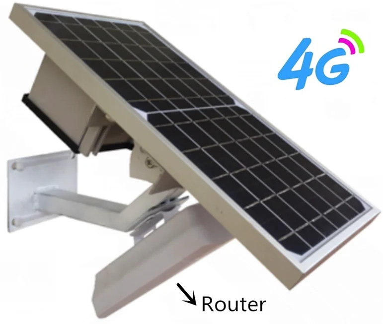 
Howell New 4G Lte Router Wireless Router 4G with 10W Solar Panel and 10Ah Battery Wireless Wifi 4G Router with Solar Power 