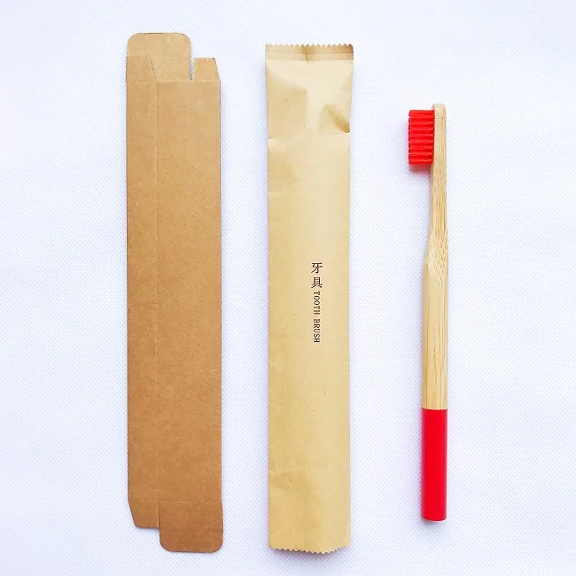 Luxury Top seller Natural Bamboo Toothbrush Nylon Soft Black Biodegradable Ecofriendly Home Hotel Toothbrushes