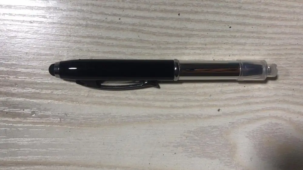 3 in 1 Promotional Ballpoint Pen Multi-Function Advertising Stylus with Touch Screen and LED Light Custom Logo Gift