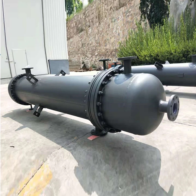 Evaporative Condenser Shell And Tube Heat Exchanger For Chemical Heat Pump