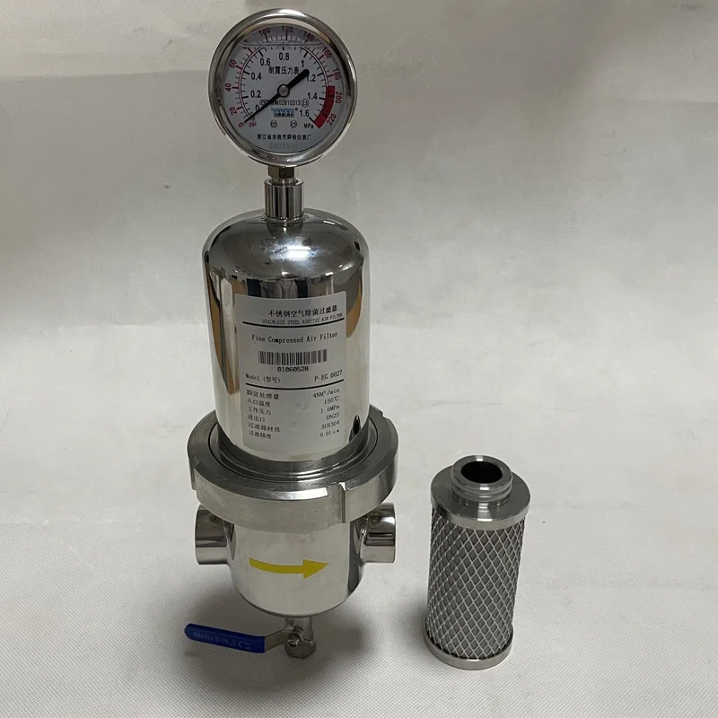 P-EG Stainless Steel Filter Housing Compressed Air and Gas Filter Housing P-EG 0027