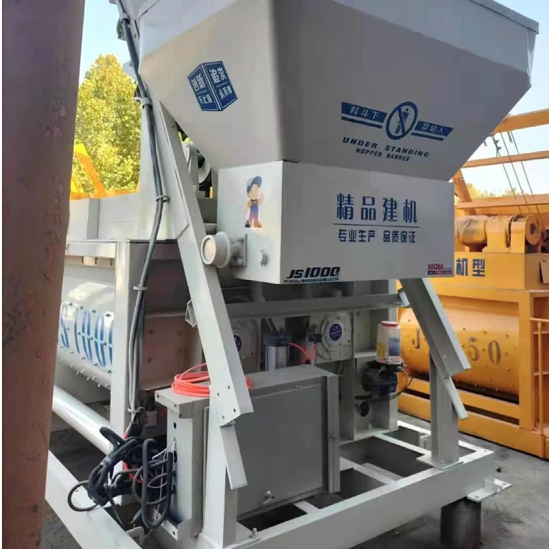 Automation JS1000 Concrete Mixer 1000 Twin-shaft Concrete Mixer Manufacturer