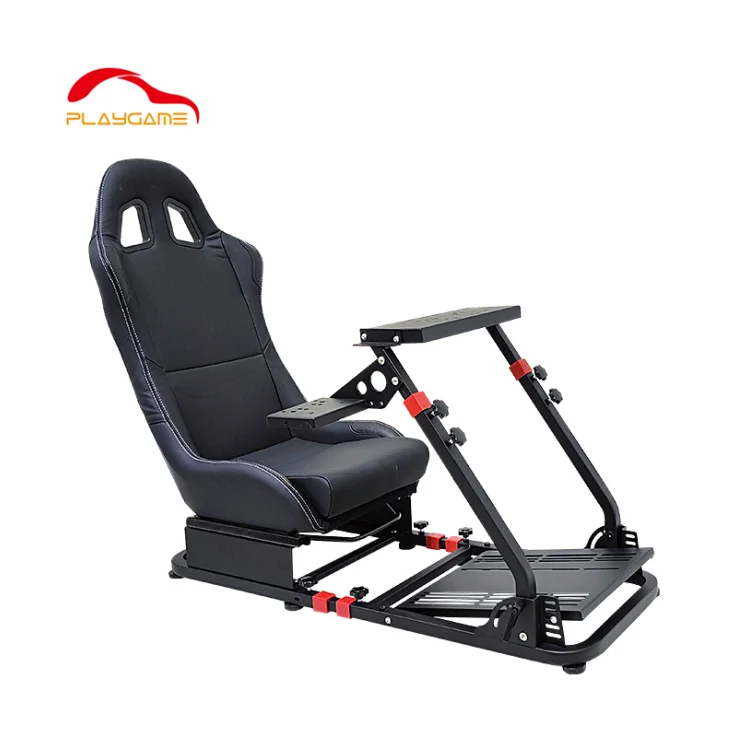Wholesale Folding Hot Sale Game Racing Simulator Bracket Seat Steering Wheel Stand And Chair