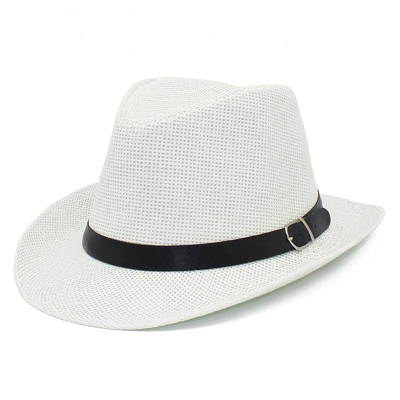 hot selling high quality summer roll along western cowboy beach hats for men women straw hat