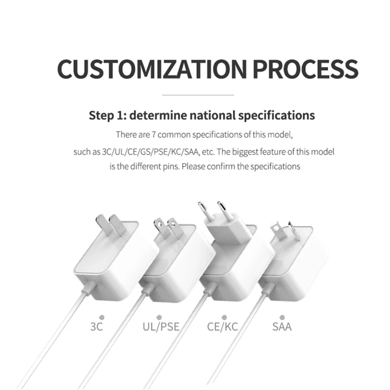 Black White Desktop AC adaptor 5V 6V 9V 12V 15V 16V 18V 19V 24V 28V 30V DC Power supply 1a 2a 3a 4a 5a 6a 8a 10a AC/DC Adapter