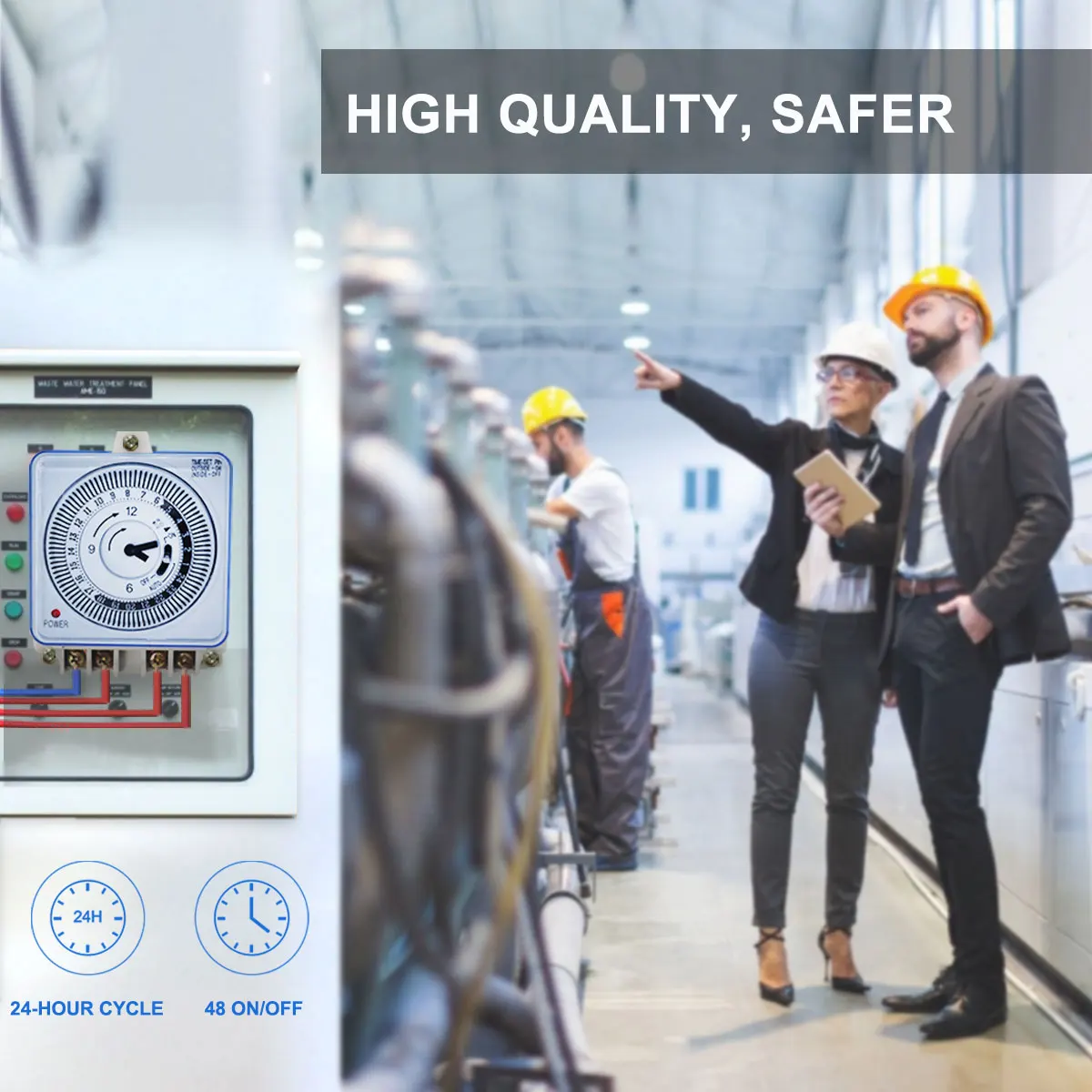 Многофункциональные реле таймера с модулем задержки на Din-рейке