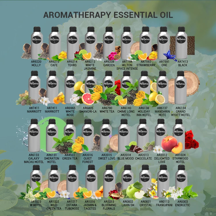 AR0003 Pure Plant Essential Oil Blend for Calm and Energy