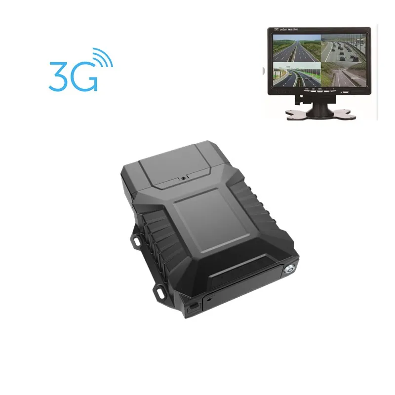 1080P 8CH Mobile DVR GPS Car ADAS+DSM Monitoring H.265 Compression HDD 8ch 1080P AHD Video Recording