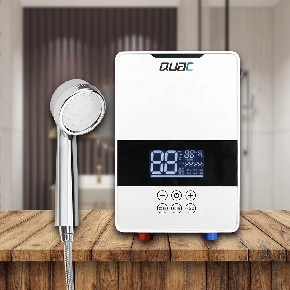 Vertical Installation SS304 Heating Element China Factory Tankless Instant Electric Water Heater