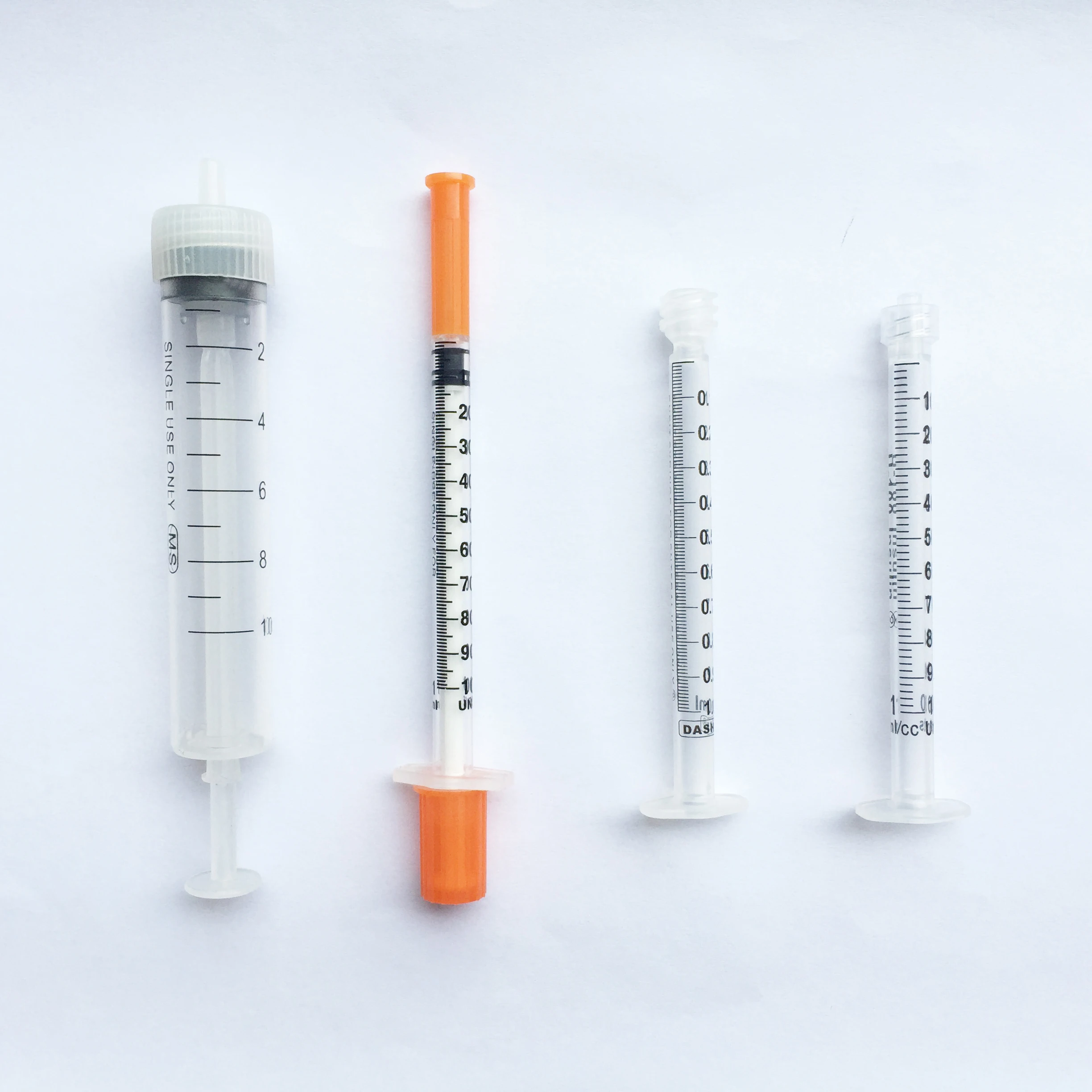 With safety cover Huanchou  Brand disposable  Insulin syringe printing machine