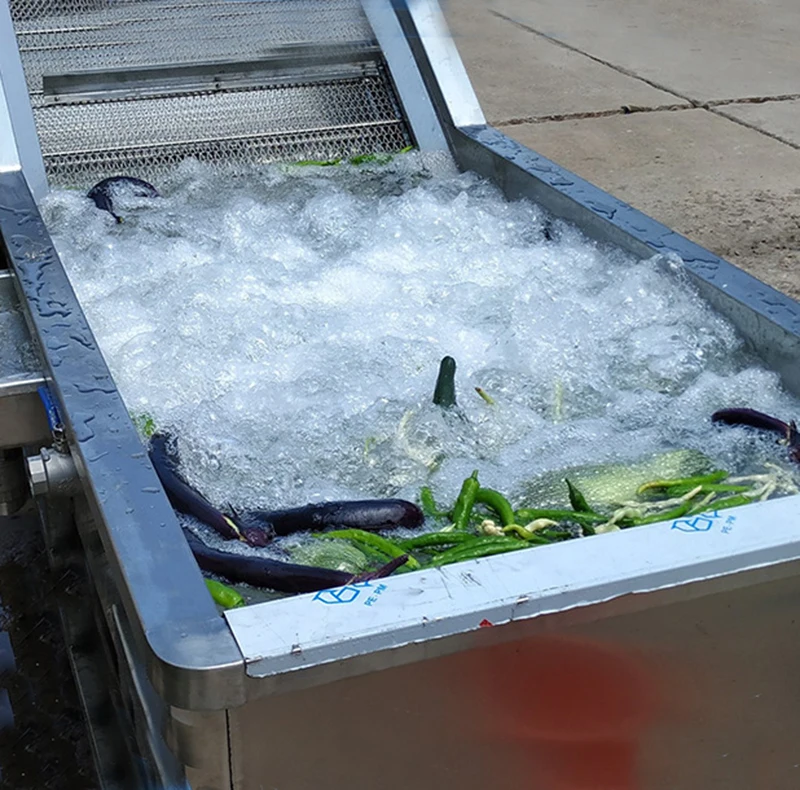 Automatic Fruit vegetable washer peanut bubble cleaning machine