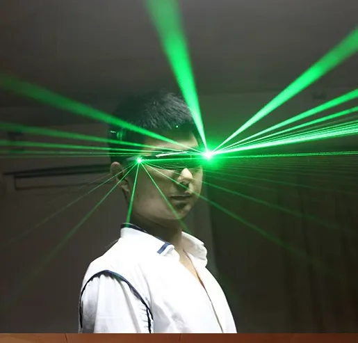 Multi Beams LED Light Up Laserman Sunglasses Show Laser Dance Led Glasses For Stage Dj Club Rave Party nightclub led glasses