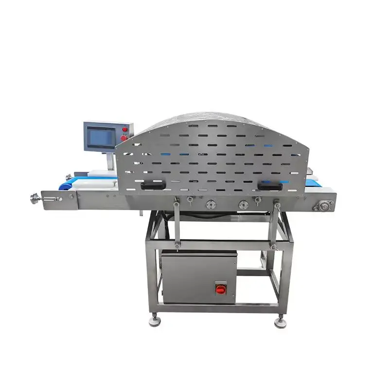 Large Capacity Chicken breast slicer machine fresh meat chips cutter machine for meat processing machine