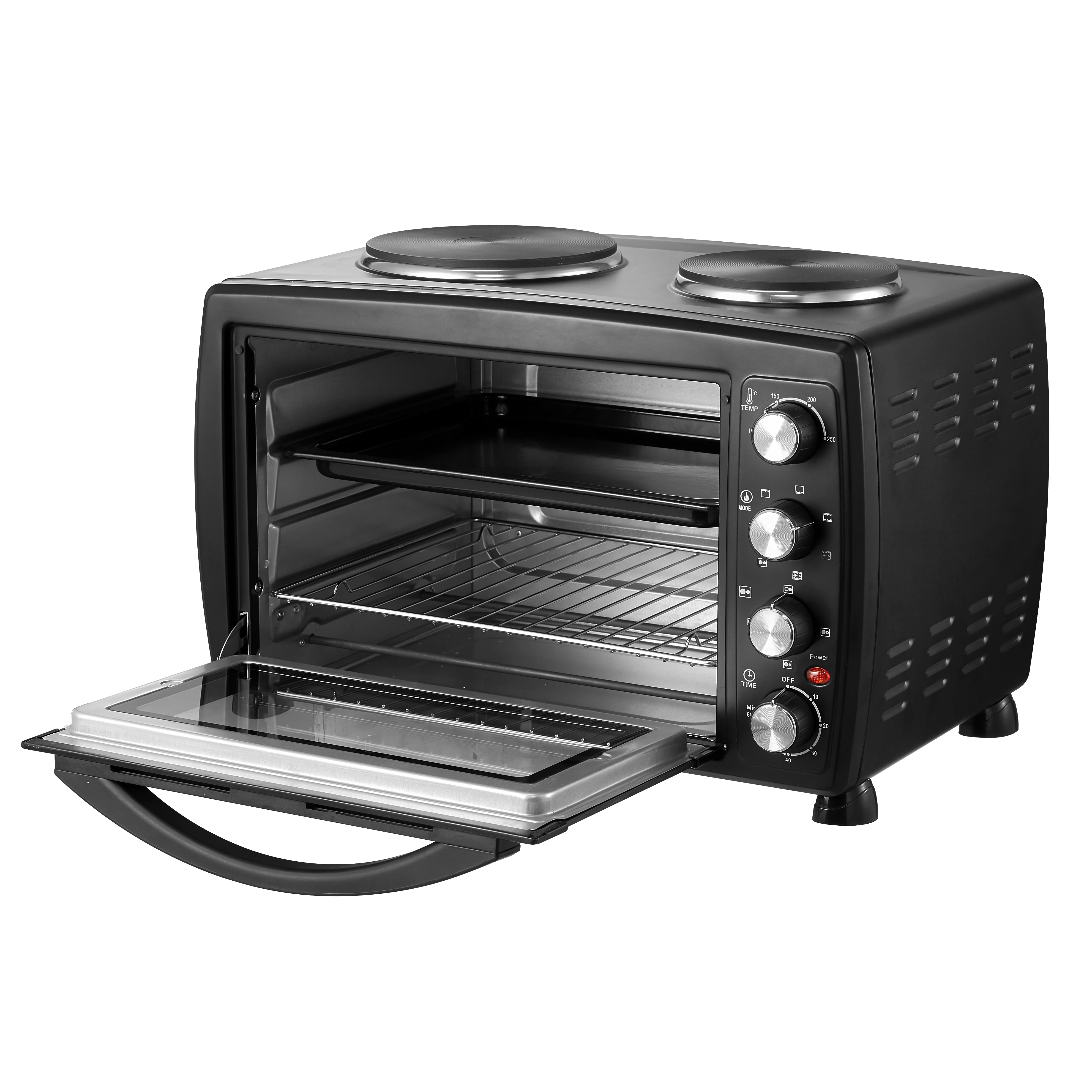 CKD or SKD Kitchen Small Appliance Portable Mini Oven with cooking plates