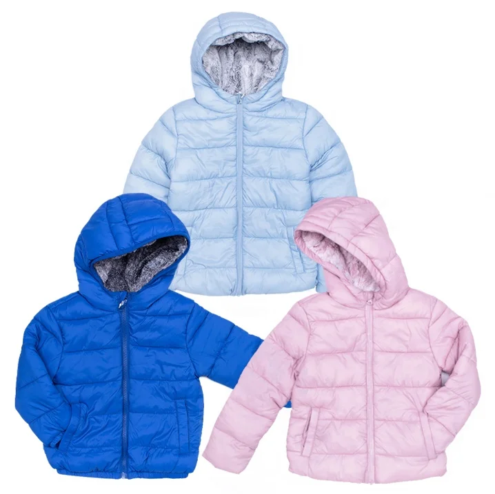 
Winter Outdoor Softshell Hooded Fur Lined Padded Kids Jackets Coats Kids Winter Jacket 